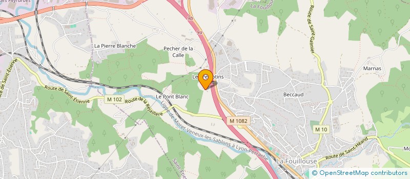 localisation de l'entreprise SCI LA MIGOUA  LA FOUILLOUSE