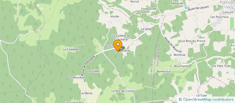 localisation de l'entreprise SCI LA MILLASSERIE à MAUZAC ET GRAND CASTANG