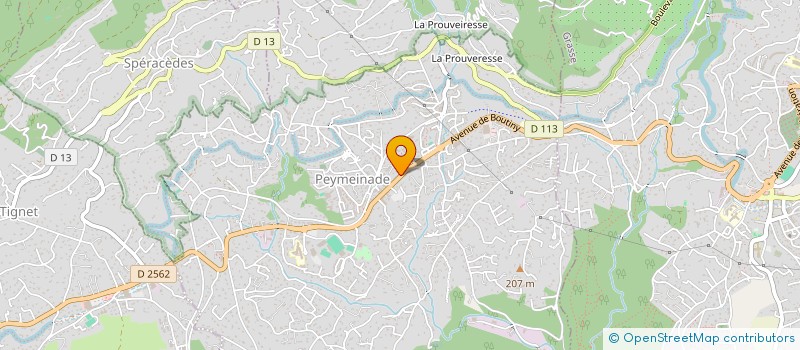 localisation de l'entreprise SCI LA MINA  PEYMEINADE