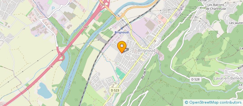 localisation de l'entreprise SCI LA MINE  VILLARD-BONNOT