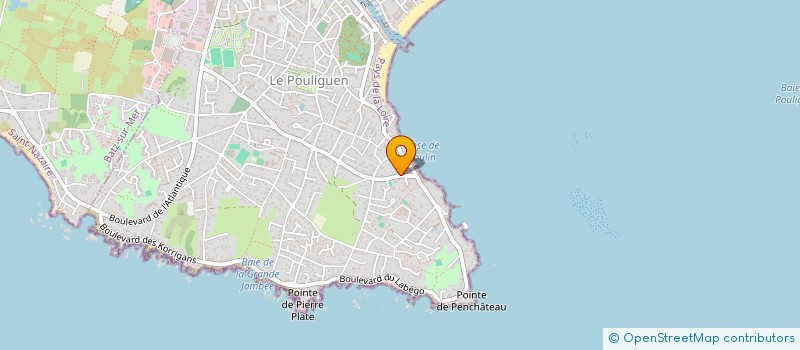 localisation de l'entreprise SCI LA MINOTERIE  LE POULIGUEN