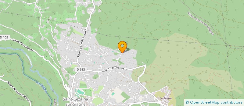 localisation de l'entreprise SCI LA MINOUTERIE à SAINT-CEZAIRE-SUR-SIAGNE