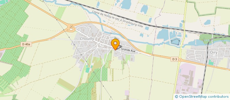 localisation de l'entreprise SCI LA MIOL  MANCY