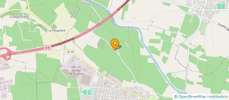 localisation de l'entreprise SCI LA MIQUELLE  SAUVIAN