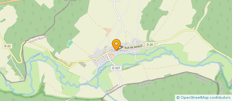 localisation de l'entreprise SCI LA MIRABELLE à DANCEVOIR
