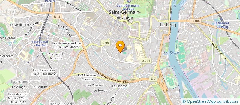 localisation de l'entreprise SCI LA MIRAILLAISE  SAINT-GERMAIN-EN-LAYE