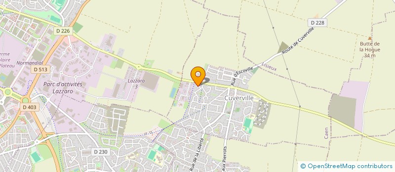 localisation de l'entreprise SCI LA MOLAIRE  CUVERVILLE