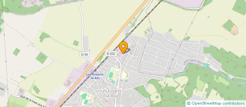 localisation de l'entreprise SCI LA MOLETTE  LES ESSARTS-LE-ROI