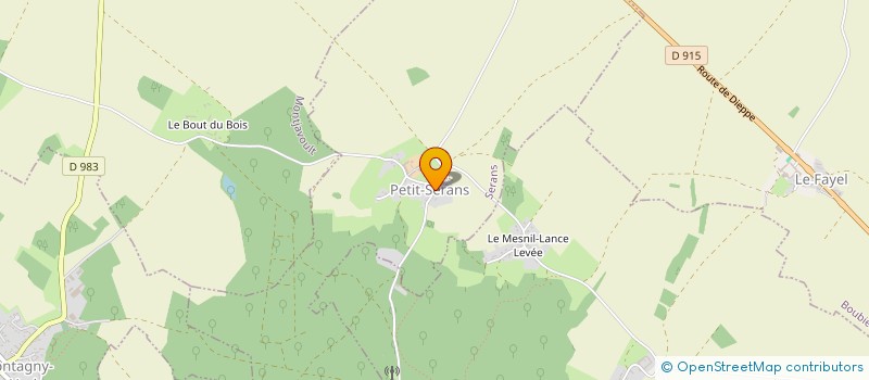 localisation de l'entreprise SCI LA MOLIERE  HADANCOURT-LE-HAUT-CLOCHER