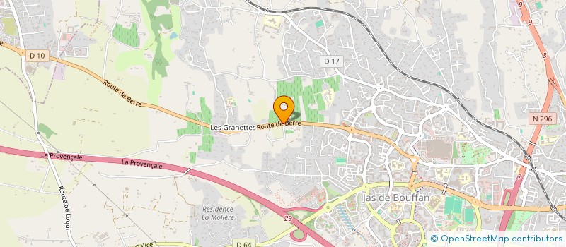 localisation de l'entreprise SCI LA MOLIERE à AIX-EN-PROVENCE