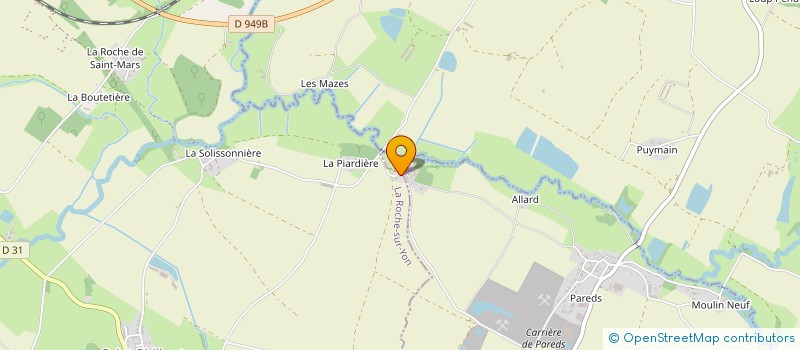 localisation de l'entreprise SCI LA MONERIE  LA JAUDONNIERE