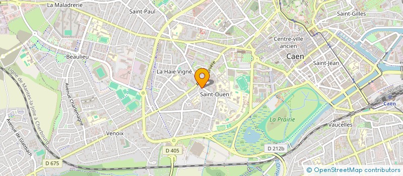 localisation de l'entreprise SCI LA MONERIE à CAEN