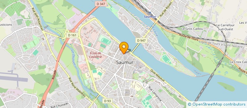 localisation de l'entreprise SCI LA MONNAIE  SAUMUR