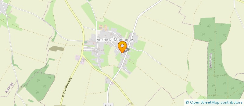 localisation de l'entreprise SCI LA MONTAGNARDE  AUCHY-LA-MONTAGNE