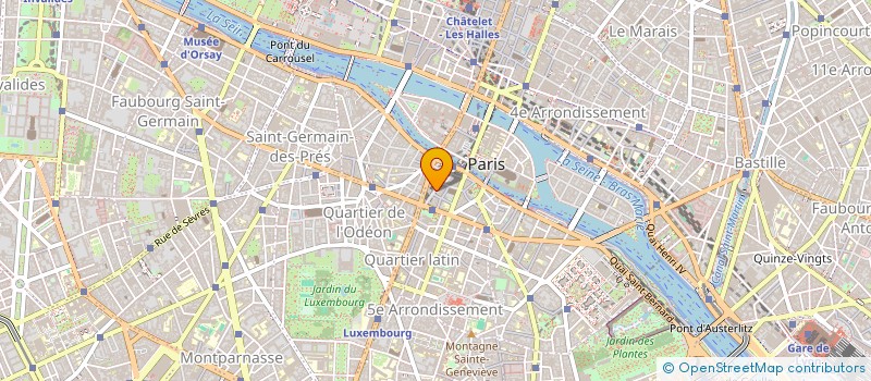 localisation de l'entreprise SCI LA MONTAGNARDE  PARIS