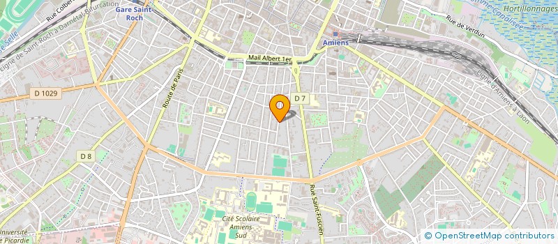 localisation de l'entreprise SCI LA MONTAGNE à AMIENS
