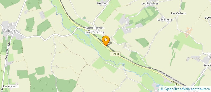 localisation de l'entreprise SCI LA MONTAGNE à CHARNY OREE DE PUISAYE