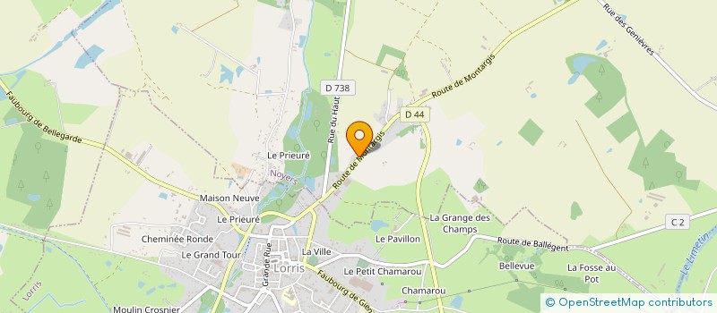 localisation de l'entreprise SCI LA MONTAGNE à NOYERS