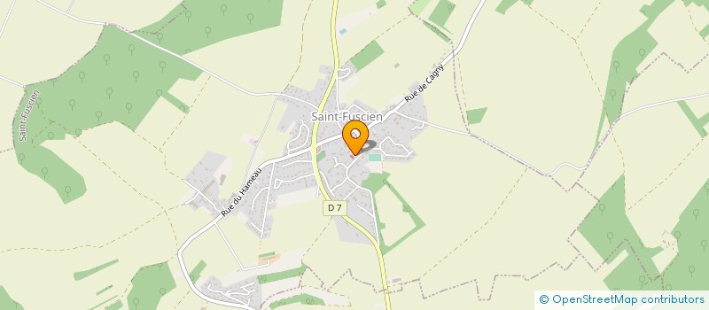 localisation de l'entreprise SCI LA MONTAGNE à SAINT-FUSCIEN