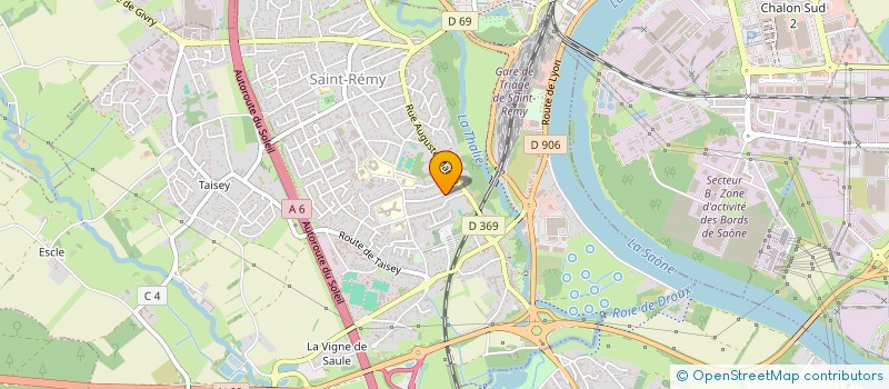localisation de l'entreprise SCI LA MONTAGNE à SAINT-REMY
