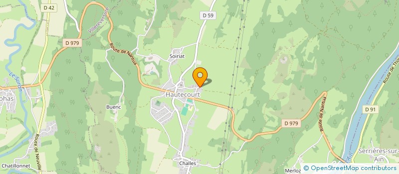 localisation de l'entreprise SCI LA MONTAGNE  MACHEZAL