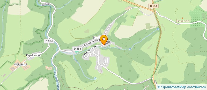 localisation de l'entreprise SCI LA MONTAGNE  ERCHING