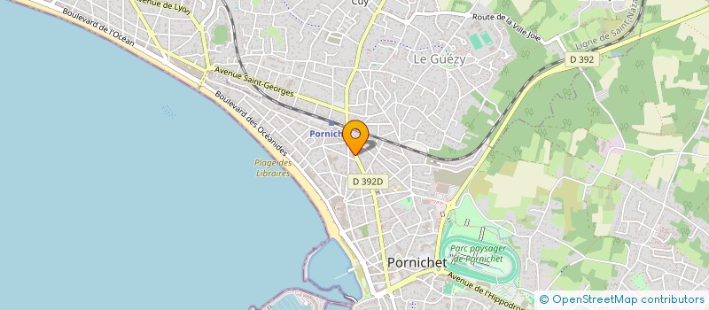 localisation de l'entreprise SCI LA MONTAGNE à PORNICHET