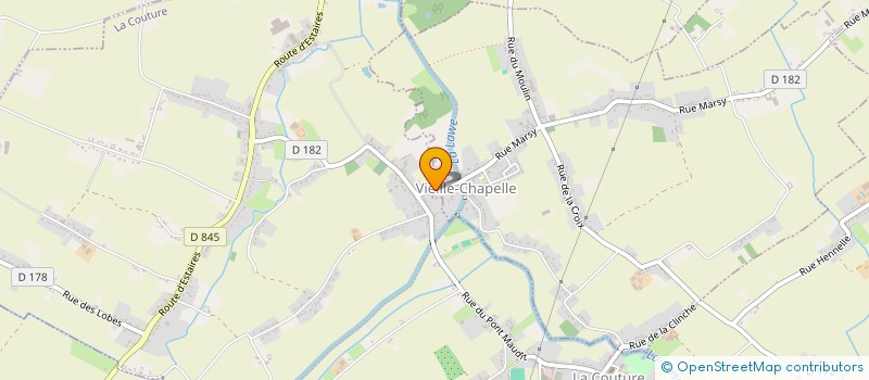 localisation de l'entreprise SCI LA MONTAGNE  LA COUTURE