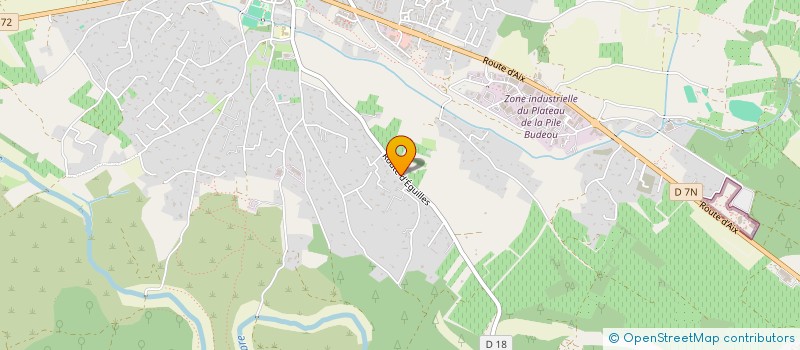 localisation de l'entreprise SCI LA MONTJOIE  SAINT-CANNAT