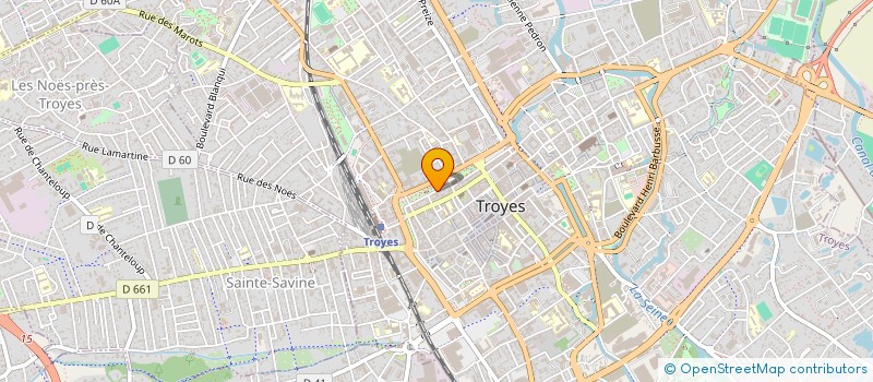 localisation de l'entreprise SCI LA MONTOISE à TROYES