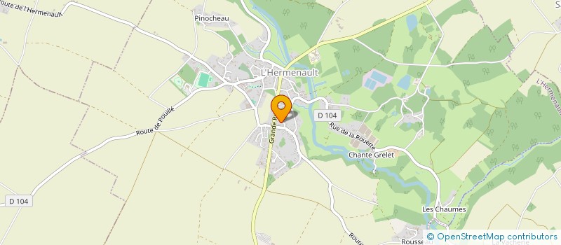 localisation de l'entreprise SCI LA MORELLE  SAINT-MARTIN-DES-FONTAINES