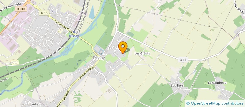 localisation de l'entreprise SCI LA MORINIERE-DISSAY  DISSAY