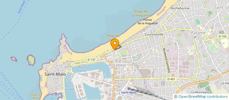 localisation de l'entreprise SCI LA MOTELLERIE  SAINT-MALO