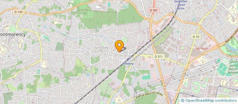 localisation de l'entreprise SCI LA MOTHE HUGO  PARIS