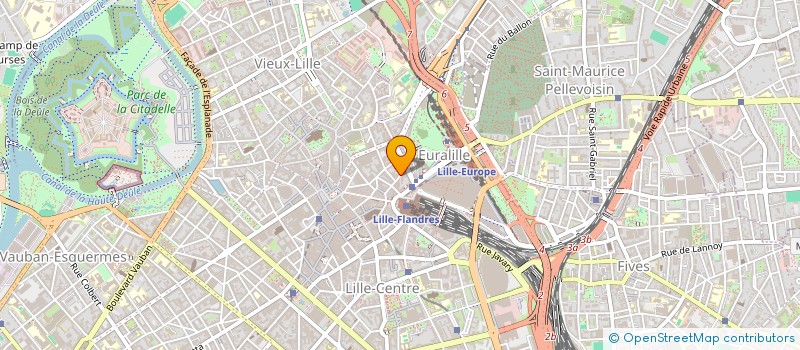 localisation de l'entreprise SCI LA MOTTE 2  LILLE