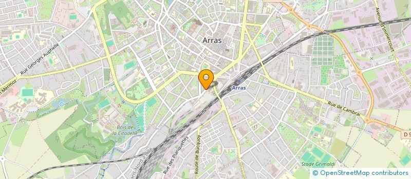 localisation de l'entreprise SCI LA MOTTE à ARRAS