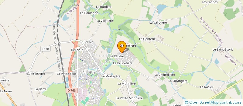 localisation de l'entreprise SCI LA MOTTE  BELLEVIGNY