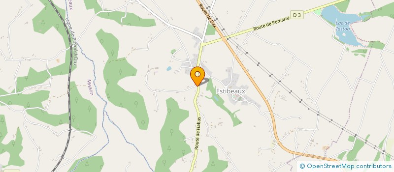 localisation de l'entreprise SCI LA MOTTE  ESTIBEAUX