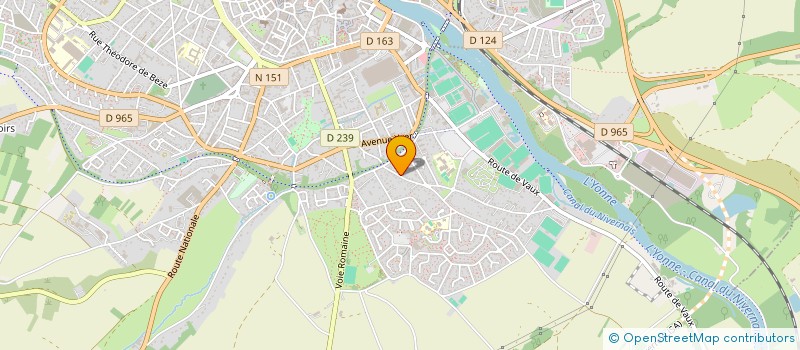 localisation de l'entreprise SCI LA MOTTE à AUXERRE