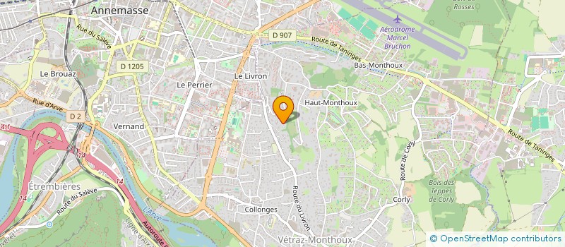 localisation de l'entreprise SCI LA MOTTE LIVRON  VETRAZ-MONTHOUX