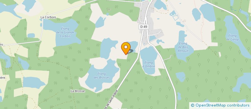 localisation de l'entreprise SCI LA MOTTE P.M.-P.B  MONTRIEUX-EN-SOLOGNE