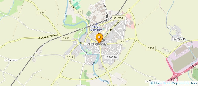 localisation de l'entreprise SCI LA MOTTE SAINT GEORGES à BAILLEAU-LE-PIN