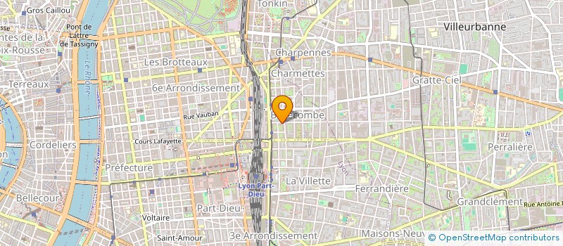 localisation de l'entreprise SCI LA MOTTE SERVOLEX  LYON