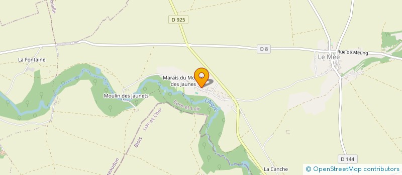 localisation de l'entreprise SCI LA MOTTERAYE à CLOYES-LES-TROIS-RIVIERES