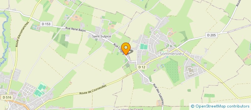 localisation de l'entreprise SCI LA MOUAISON  SAINT-VIGOR-LE-GRAND