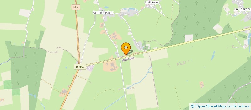 localisation de l'entreprise SCI LA MOUETTE  BAS-LIEU