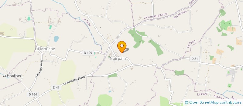 localisation de l'entreprise SCI LA MOUETTE  EQUILLY