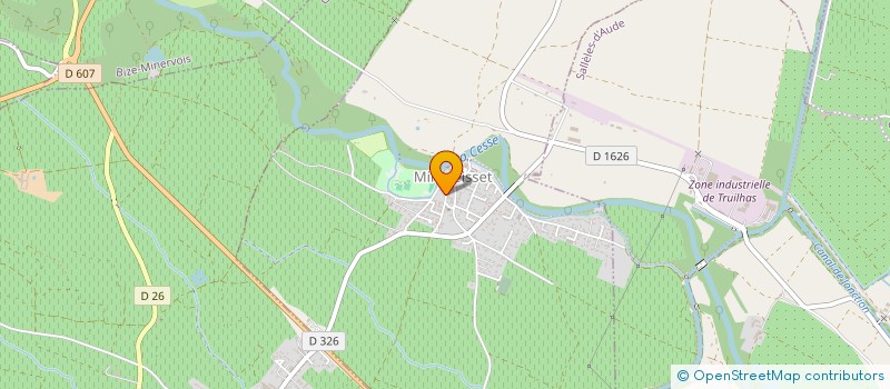 localisation de l'entreprise SCI LA MOULINERY  MIREPEISSET