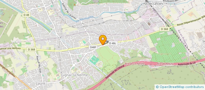 localisation de l'entreprise SCI LA MOUSSELINE à GIGNAC-LA-NERTHE