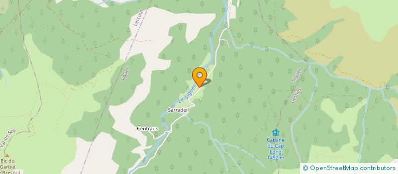 localisation de l'entreprise SCI LA MOUZEENNE à VAL-DE-SOS